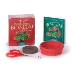 The Mini Merry Berry Bonsai Kit Book Gift Set